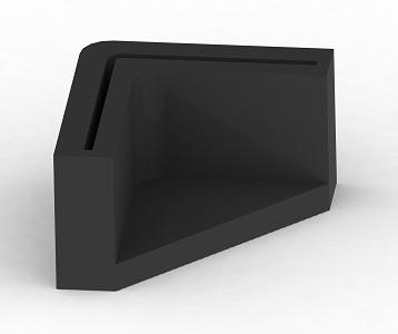 Пластиковый подпятник стойки