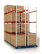 Мобильные паллетные стеллажи