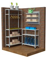 Стеллажи для кладовки