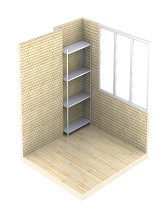 Стеллажи на балкон