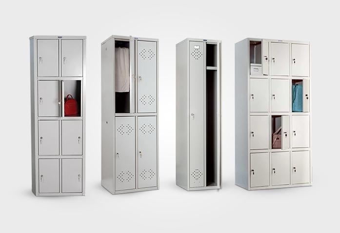 Металлические шкафы для одежды для раздевалок фото №1 Металлические шкафы для одежды для раздевалок КиевМетСервис