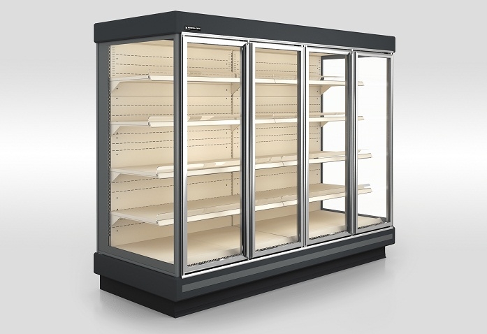 Пристенная витрина Cooljet S с распашными дверьми фото №1 Холодильные горки (Регалы) КиевМетСервис