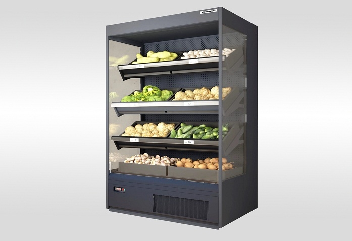 ПРИСТІННА ВІТРИНА FRUTERRA фото №1 Холодильні гірки (регали) КиевМетСервис