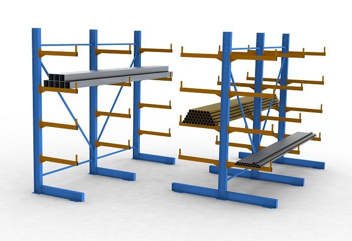 Консольные стеллажи фото №1 Стеллажи для склада КиевМетСервис