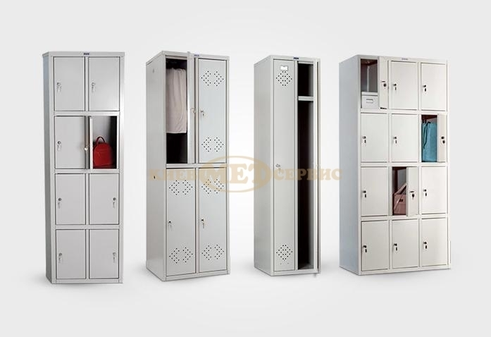 Металеві шафи для одягу для роздягальні фото №1 Металеві шафи для одягу для роздягальні КиевМетСервис