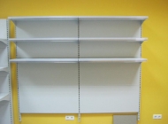 Настенные стеллажи фото №2 Торговые стеллажи КиевМетСервис Настенные стеллажи фото №2 Торговые стеллажи КиевМетСервис