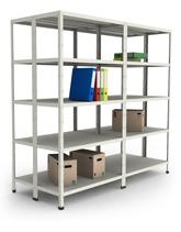 Полочные стеллажи фото №1 Стеллажи для склада КиевМетСервис