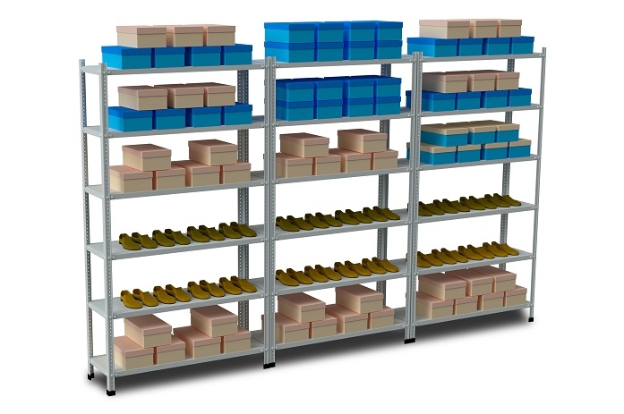 Стеллажи для обуви фото №1 Полочные стеллажи КиевМетСервис