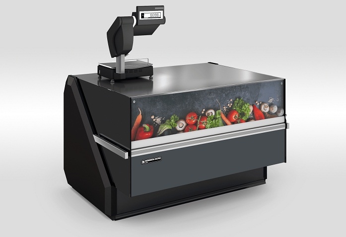 Холодильна вітрина Quadrostream нейтральний стіл фото №1 Холодильні вітрини КиевМетСервис