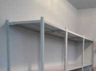 Стеллажи полочные на зацепах фото №4 Полочные стеллажи КиевМетСервис Стеллажи полочные на зацепах фото №4 Полочные стеллажи КиевМетСервис